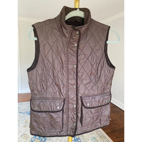 Eddie Bauer Quilted Vest Rustic Outdoor Adventure Granola Girl Scandi Traveller - Picture 1 of 10
